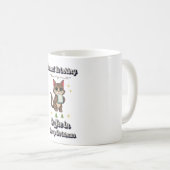 メリークリスマスマグカップでコーヒーを飲む コーヒーマグカップ (正面右)