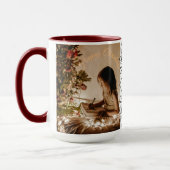 メリークリスマスマグカップ2025マルーン色 マグカップ (左)