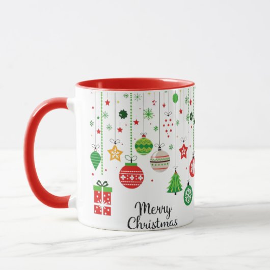 メリークリスマスマグカップ マグカップ (左)