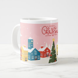 メリークリスマスマグ|お祭り気分あふれるホリデー ジャンボコーヒーマグカップ