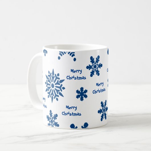 メリークリスマスマグ コーヒーマグカップ (正面左)