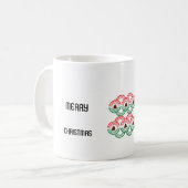 メリークリスマスマグ コーヒーマグカップ (正面左)