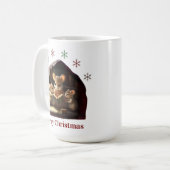 メリークリスマスマグ コーヒーマグカップ (正面左)