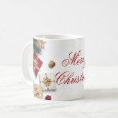 メリークリスマスマグ コーヒーマグカップ (正面左)