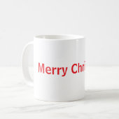 メリークリスマスマグ コーヒーマグカップ (正面左)