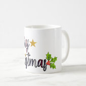 メリークリスマスマグ コーヒーマグカップ (正面右)