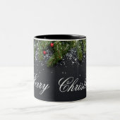 メリークリスマスマグ ツートーンマグカップ (中央)
