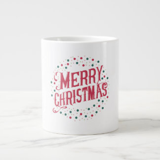 メリークリスマスマグ|ホリデーコーヒーカップ ジャンボコーヒーマグカップ