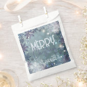 メリークリスマスマジカルウィンターワンダーランド フェイバーバッグ (クリップ留めされた状態)