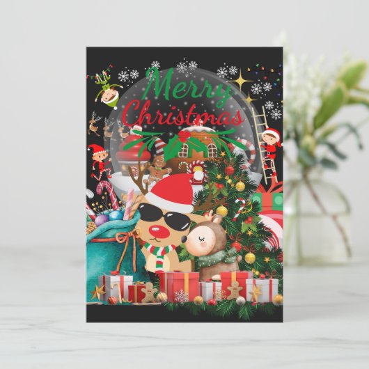 メリークリスマスマジック：フェスティブホリデーの喜び シーズンカード (スタンド正面)