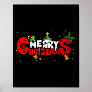 メリークリスマスマッチングファミリークリスマス男性へ ポスター