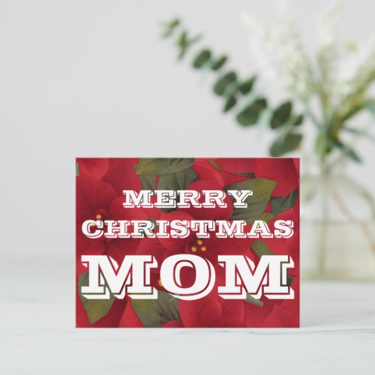 メリークリスマスママ葉書 シーズンポストカード (スタンド正面)