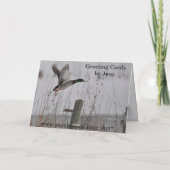 メリークリスマスマラードダックカードバイジャンツ シーズンカード (裏面)