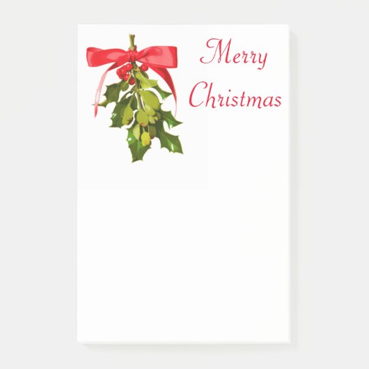 メリークリスマスミスタントウ ポストイット (正面)