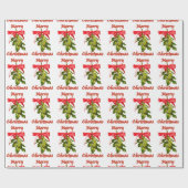 メリークリスマスミスタントウ ラッピングペーパー (フラット)