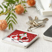 メリークリスマスミスタントリーサンタ キーホルダー (側面)