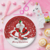 メリークリスマスミスタントリーサンタ ペーパープレート (パーティー)