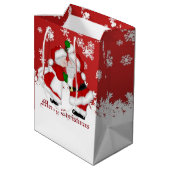 メリークリスマスミスタントリーサンタ ミディアムペーパーバッグ (裏面アングル)