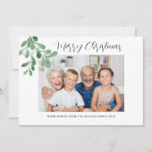 メリークリスマスミスタントーの写真 シーズンカード (正面)