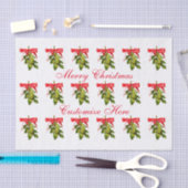 メリークリスマスミスタントーティッシュペーパー 薄葉紙 (クラフト)