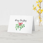 メリークリスマスミスタントーハッピーニューイヤーフェスティバル カード (黄色い花)