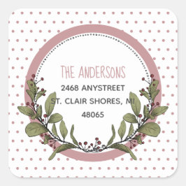 メリークリスマスミスタントーリース差出人住所 スクエアシール