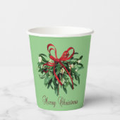 メリークリスマスミスタントー紙カップ 紙コップ (裏面)