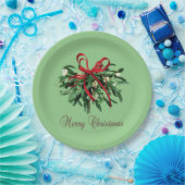 メリークリスマスミスタントー紙プレート ペーパープレート (パーティー)