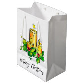 メリークリスマスミディアム抱き枕 ミディアムペーパーバッグ (正面アングル)