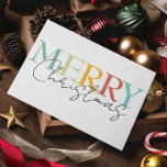 メリークリスマスミニマルカラフルシンプル カード<br><div class="desc">このデザインはパーソナライズされた、[編集]デザインを選択して行う。他のアイテムに転送することもできます。colorflowcreations@gmail.comで連絡は、このデザインを別の製品で使用するもしか、サポートが必要な場合は、ページの上部にあるチャットオプションを使用する。www.facebook.com/colorflowcreations、www.instagram.com/colorflowcreations、www.twitter.com/colorflowart、後を追およびwww.pinterest.com/colorflowcreationsで自分のデザインや自分の情報を見る。</div>