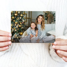 メリークリスマスミニマルH写真4B