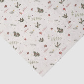 メリークリスマスミュートのヒイラギの葉の休日 薄葉紙 (詳細)