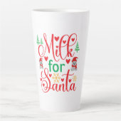 メリークリスマスミルク カフェラテマグ (正面)