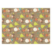 メリークリスマスムースと雪だるま テーブルクロス (正面(横))