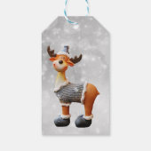 メリークリスマスムースは帽子をかぶっている ギフトタグ (裏面)