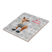 メリークリスマスムースは帽子をかぶっている タイル (側面)