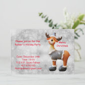 メリークリスマスムースは帽子をかぶっている 招待状 (スタンド正面)