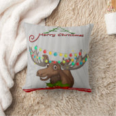 メリークリスマスムース クッション (ブランケット)