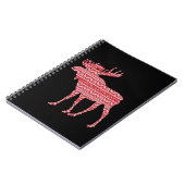 メリークリスマスムース ノートブック (左側)