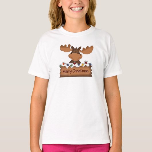 メリークリスマスムース Tシャツ (正面)