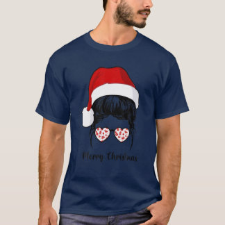 メリークリスマスメッシーブおもしろいン家族クリスマス子供A Tシャツ