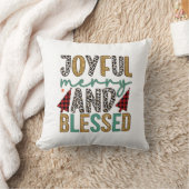 メリークリスマスメリーは楽し賛美く クッション (ブランケット)