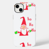 メリークリスマスメリークリスマスおもしろいサンタホホ Case-Mate iPhoneケース (裏面)