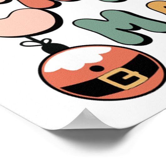 メリークリスマスメリークリスマス ポスター (角)