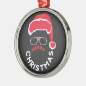 メリークリスマスメリー&ブライト メタルオーナメント (左)