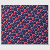 メリークリスマスメリー&ブライト ラッピングペーパー (フラット)