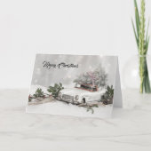 メリークリスマスメルセデスベンツ挨拶カード シーズンカード (正面)