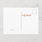 メリークリスマスメールボックス移動 案内ポストカード (裏面)