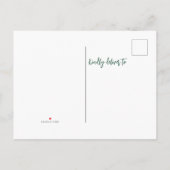 メリークリスマスメールボックス 案内ポストカード (裏面)