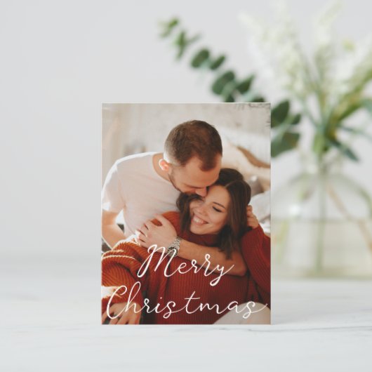 メリークリスマスモダンの台本の写真 シーズンポストカード (スタンド正面)